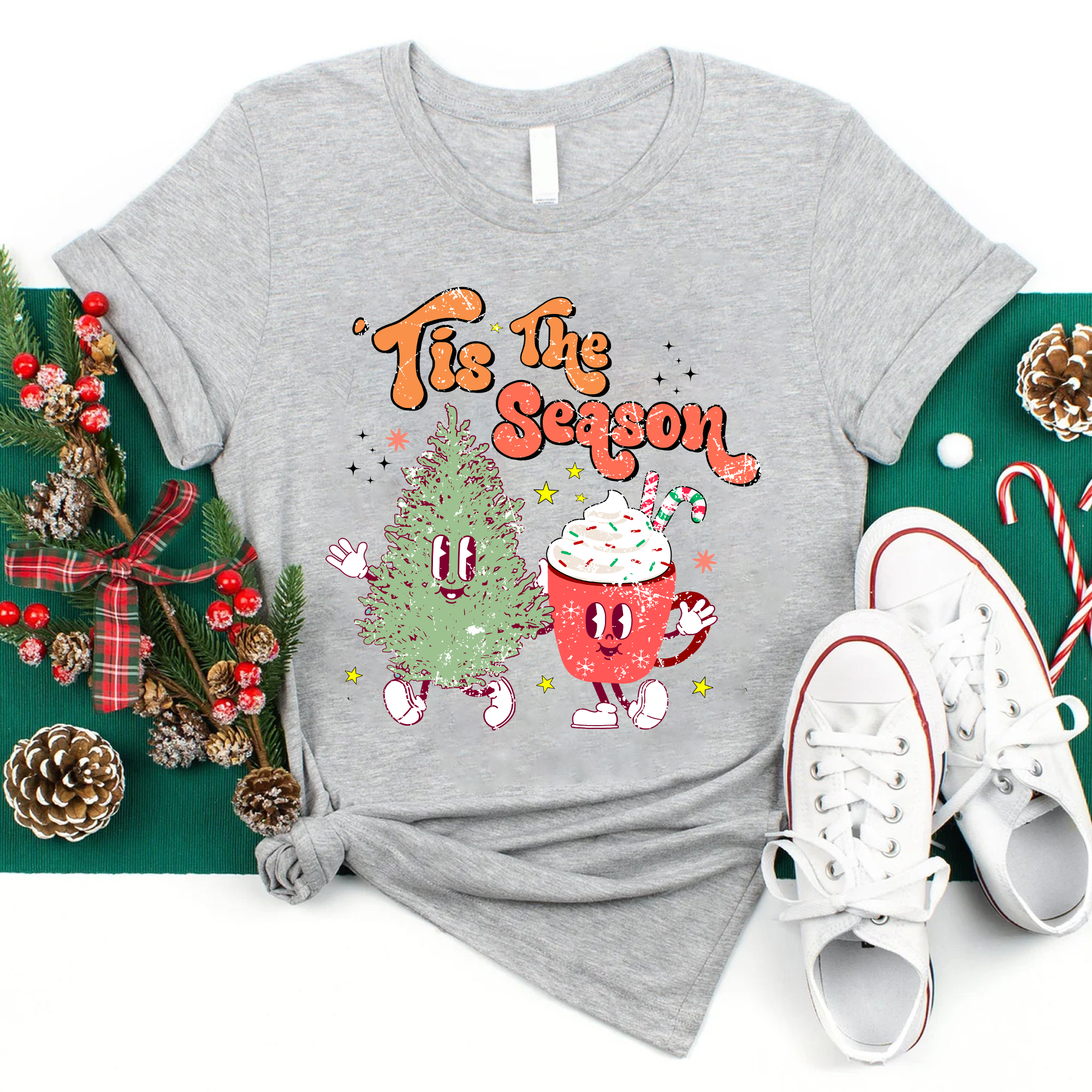 Tis The Season Merry Christmas Teacher T-Shirt