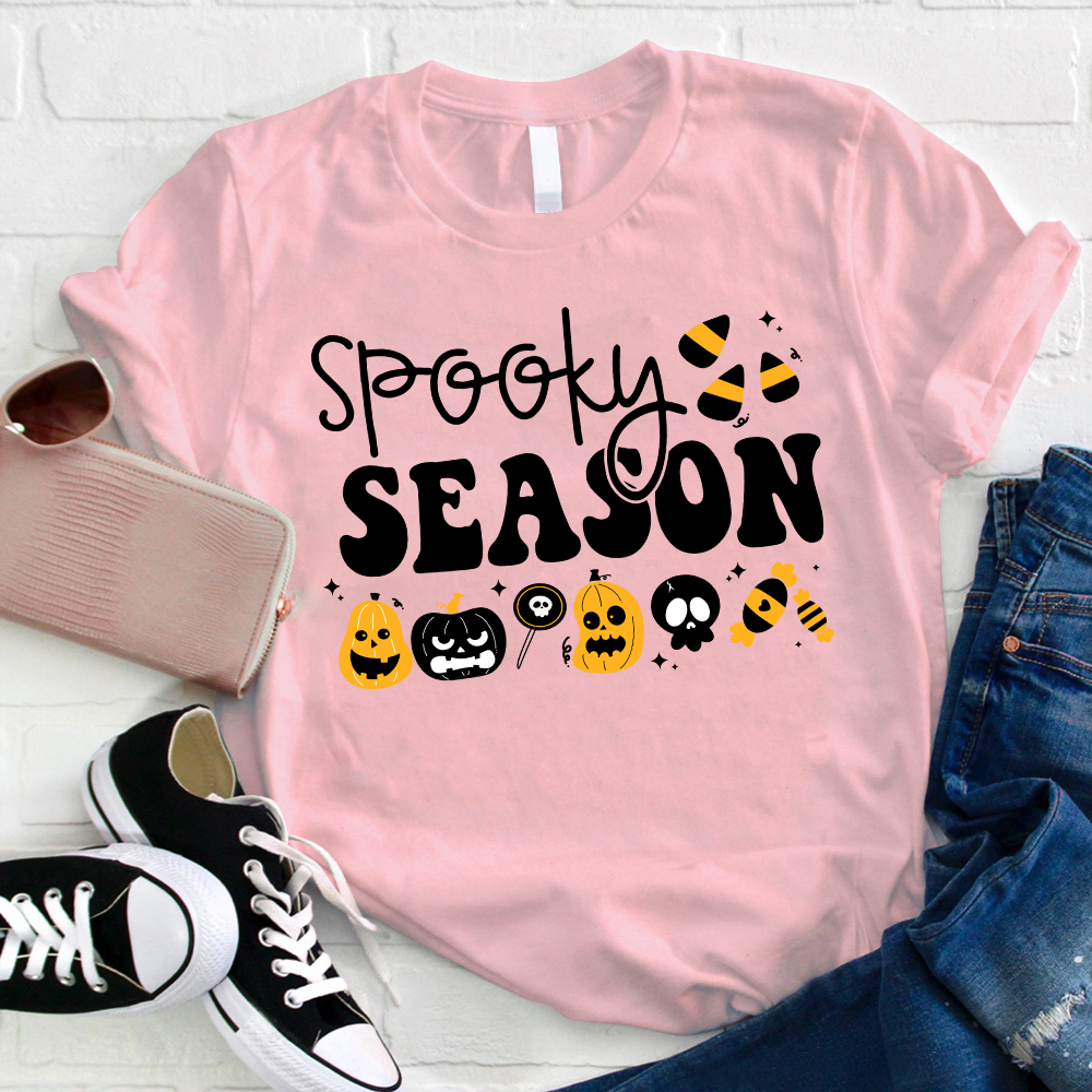 Spooky Season Is Coming Teacher T-Shirt