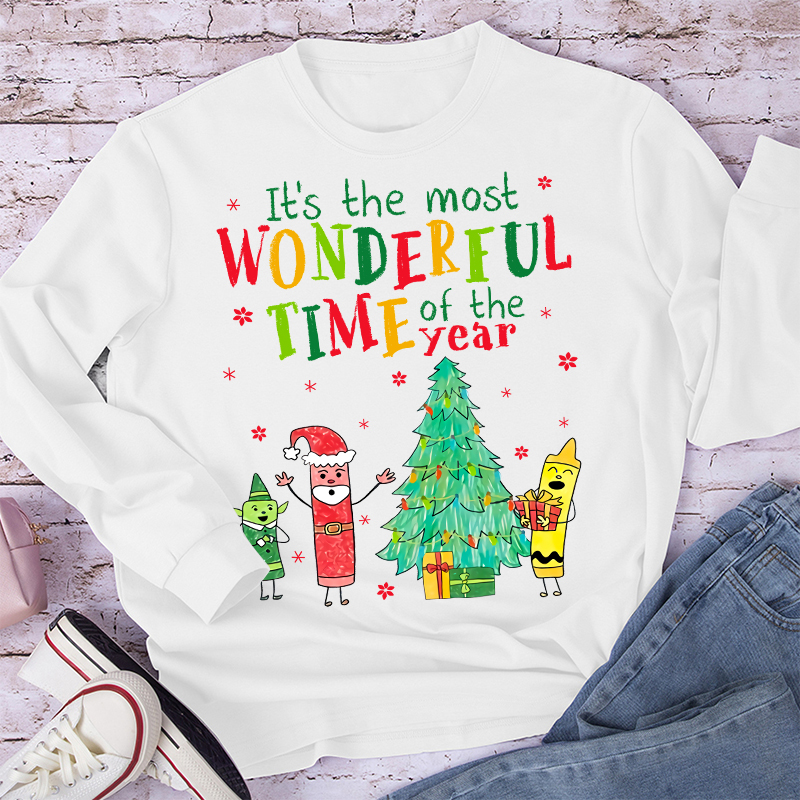 It's The Most Wonderful Time Of The Year Long Sleeve T-Shirt