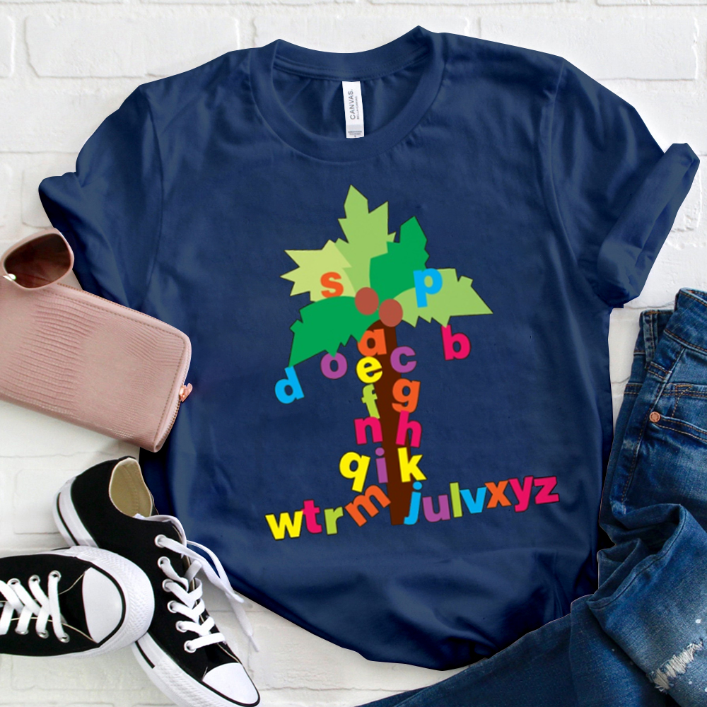 Letters Chicka Chicka Boom Boom T-Shirt