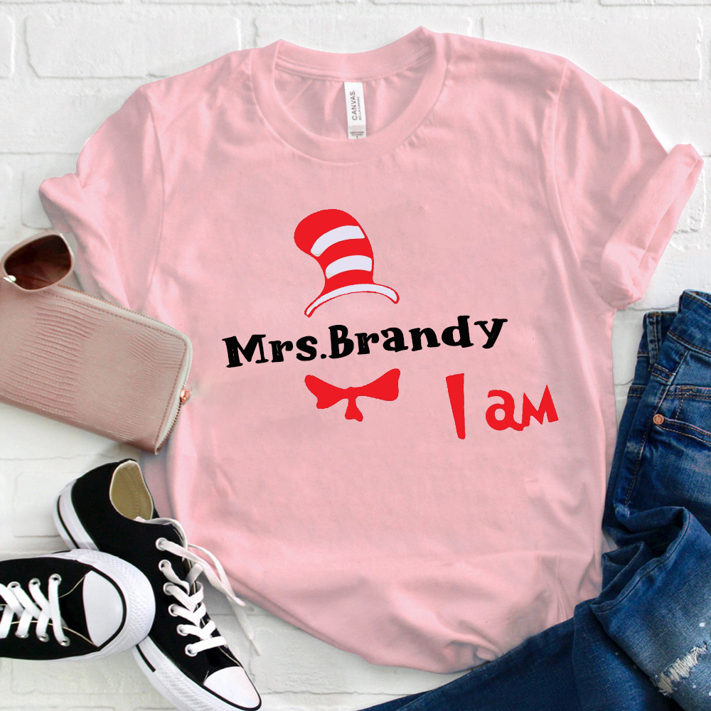 Personalized Mrs Brandy I Am T-Shirt