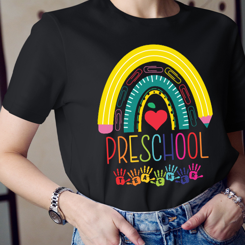 Pencil Preschool Teacher T-Shirt