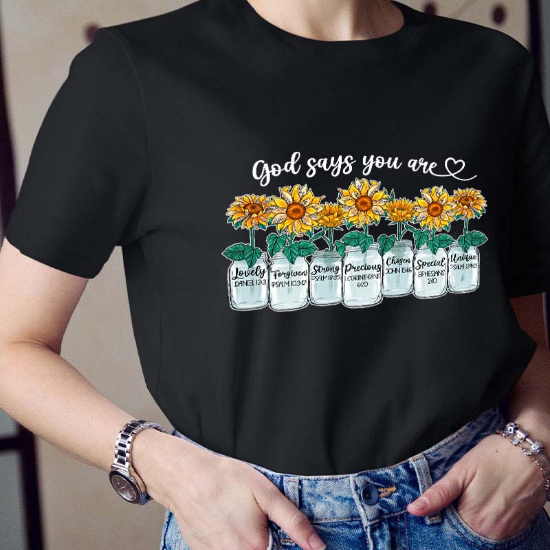 God Says You Are Teacher T-Shirt