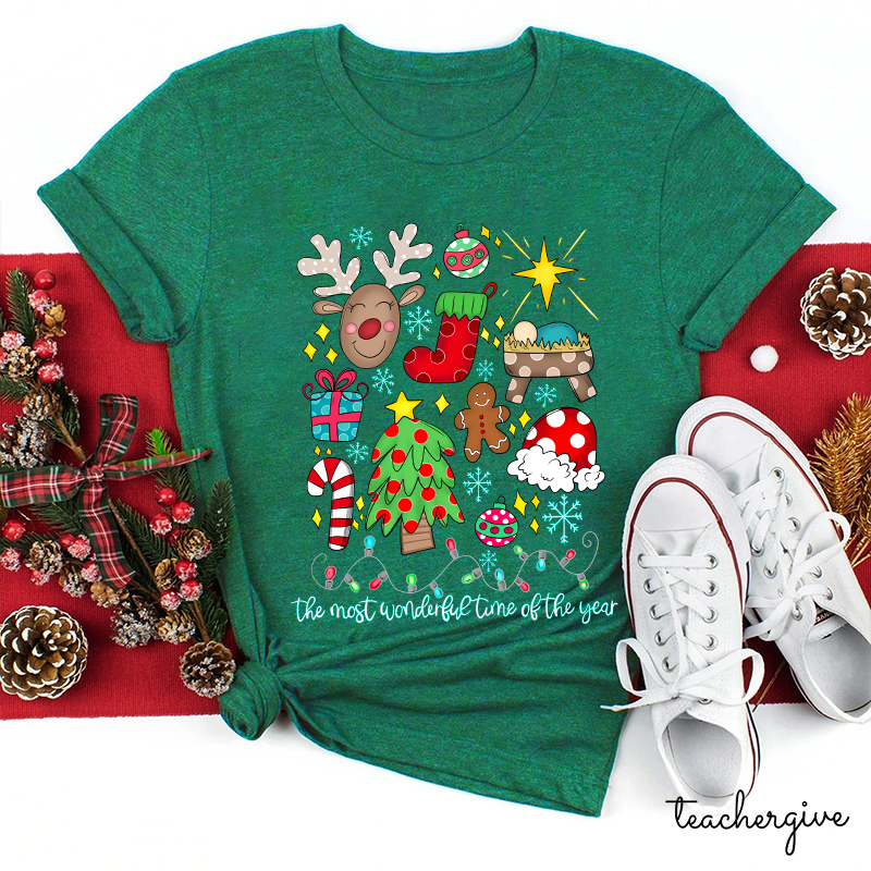 The Most Wonderful Time Of The Year Teacher T-Shirt