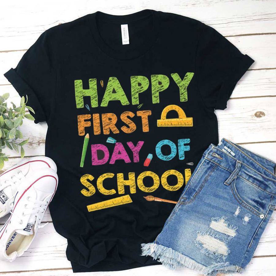  Happy First Day Of School T-Shirt