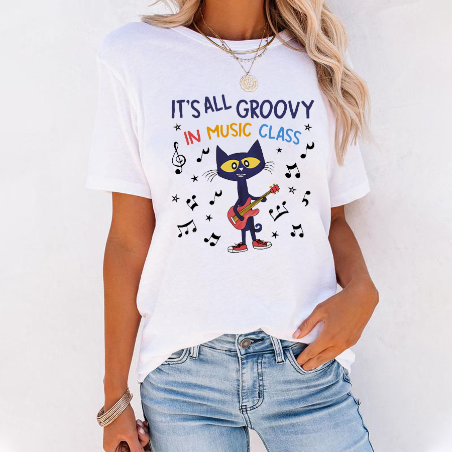 It's All Groovy In Music Class T-Shirt