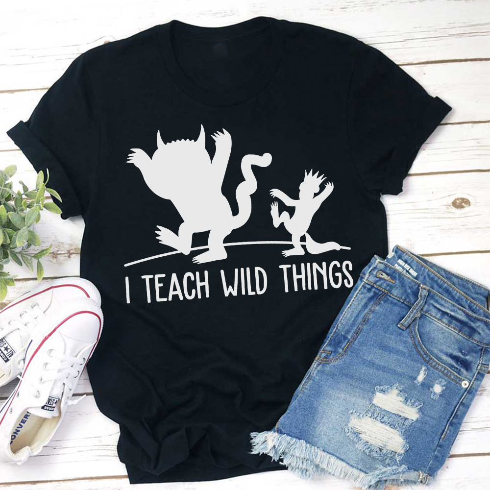Where The Wild Things Are Teacher T-Shirt