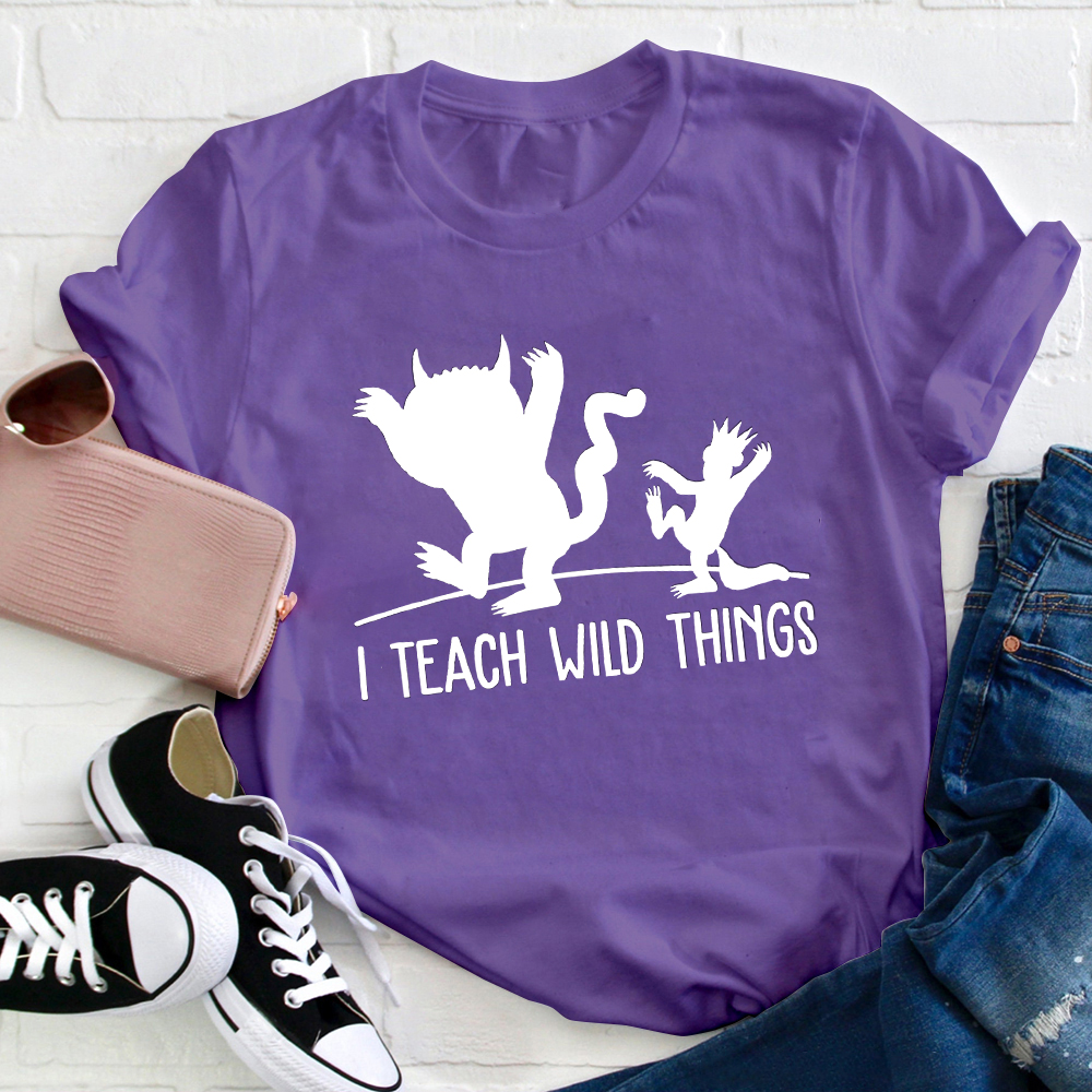 Where The Wild Things Are Teacher T-Shirt