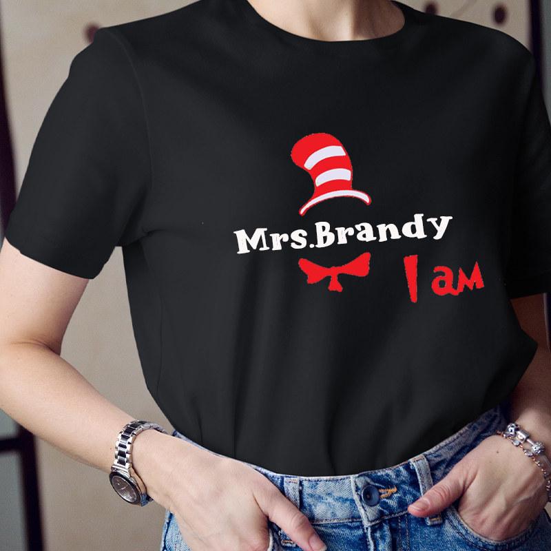 Personalized Mrs Brandy I Am T-Shirt