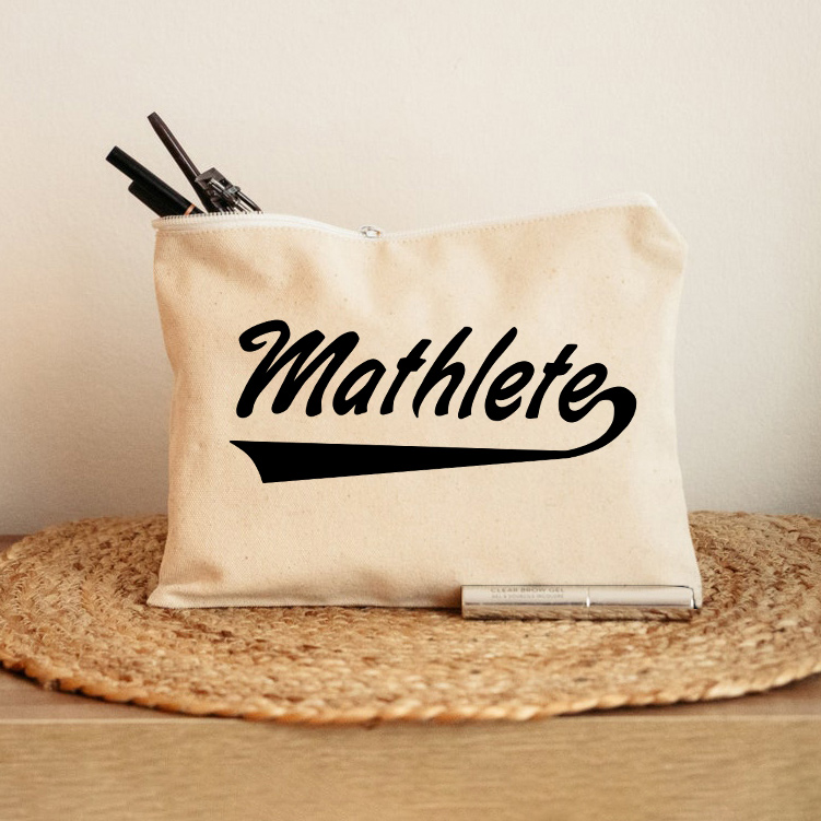 Mathlete Makeup Bag