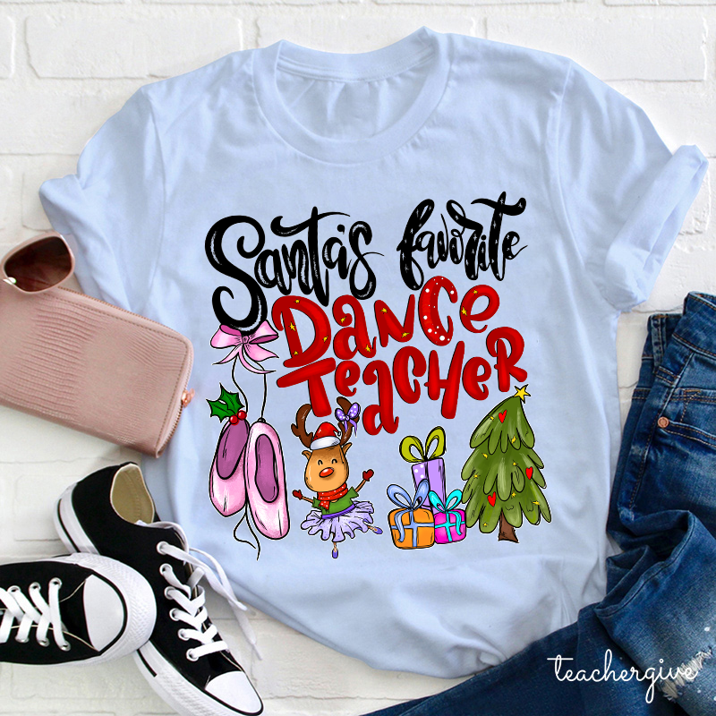 Santa's Dance Teacher T-Shirt