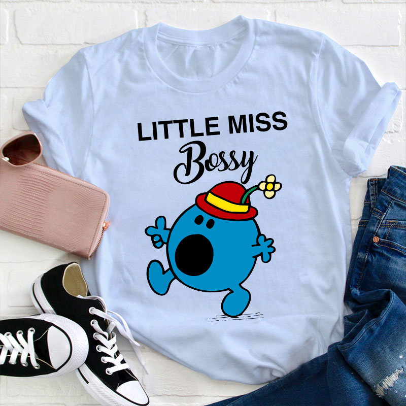 Little Miss Bossy Teacher T-Shirt