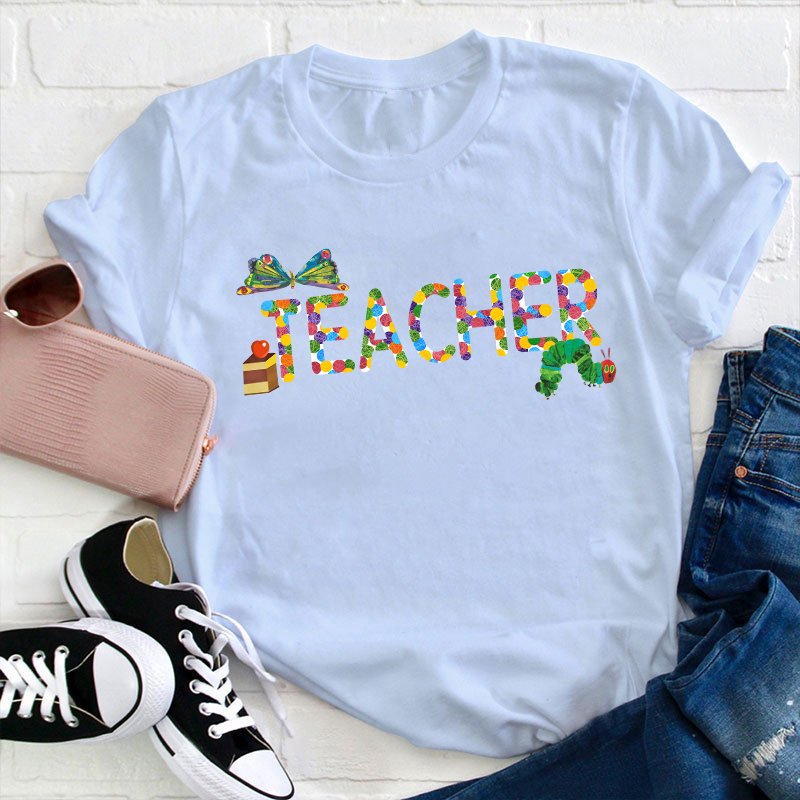 Teacher Butterflies T-Shirt