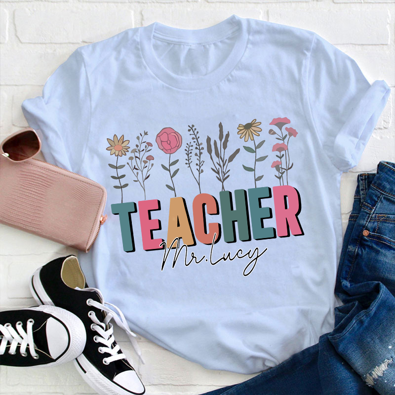 Personalized The Glorious Blooms T-Shirt