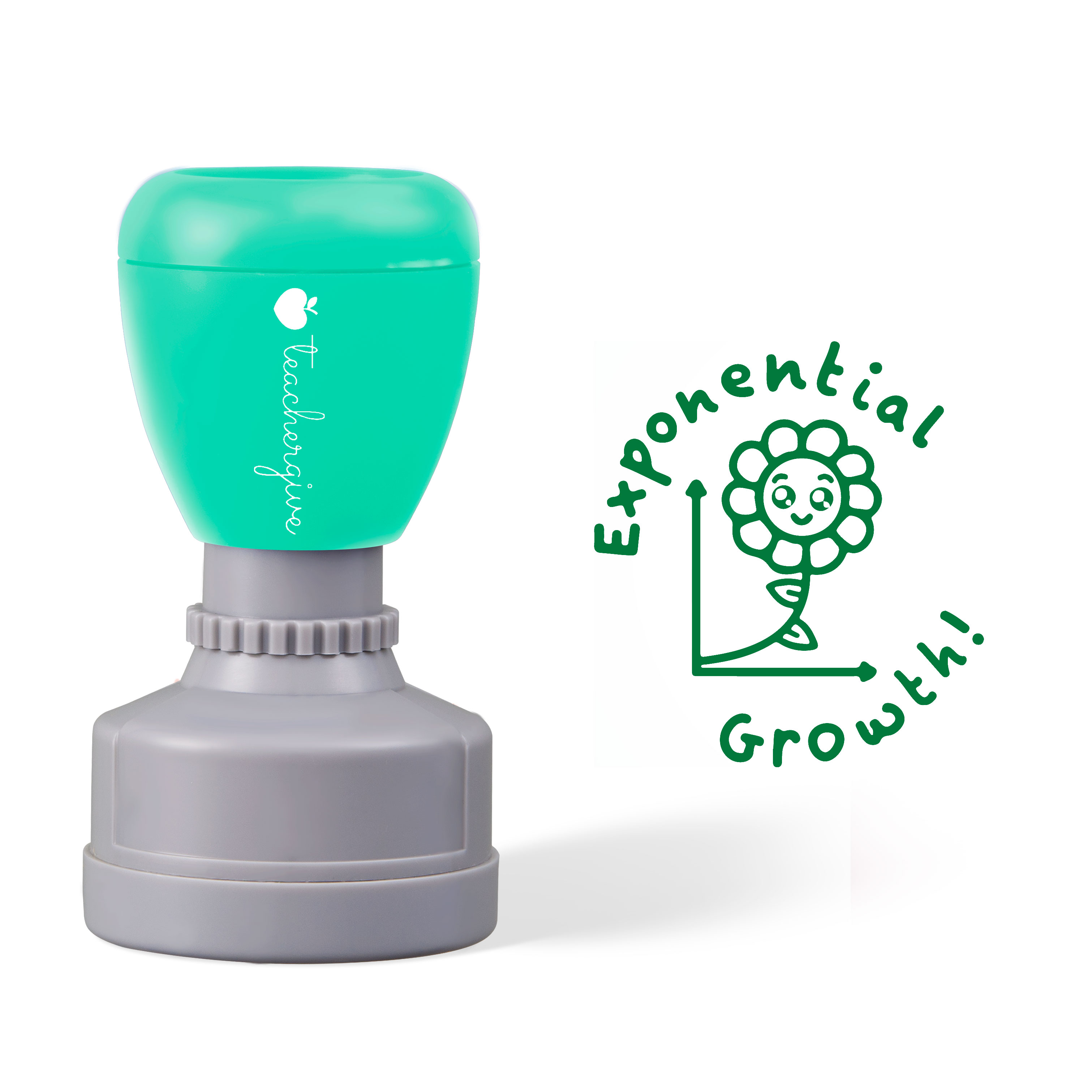 Exponential Growth Stamp