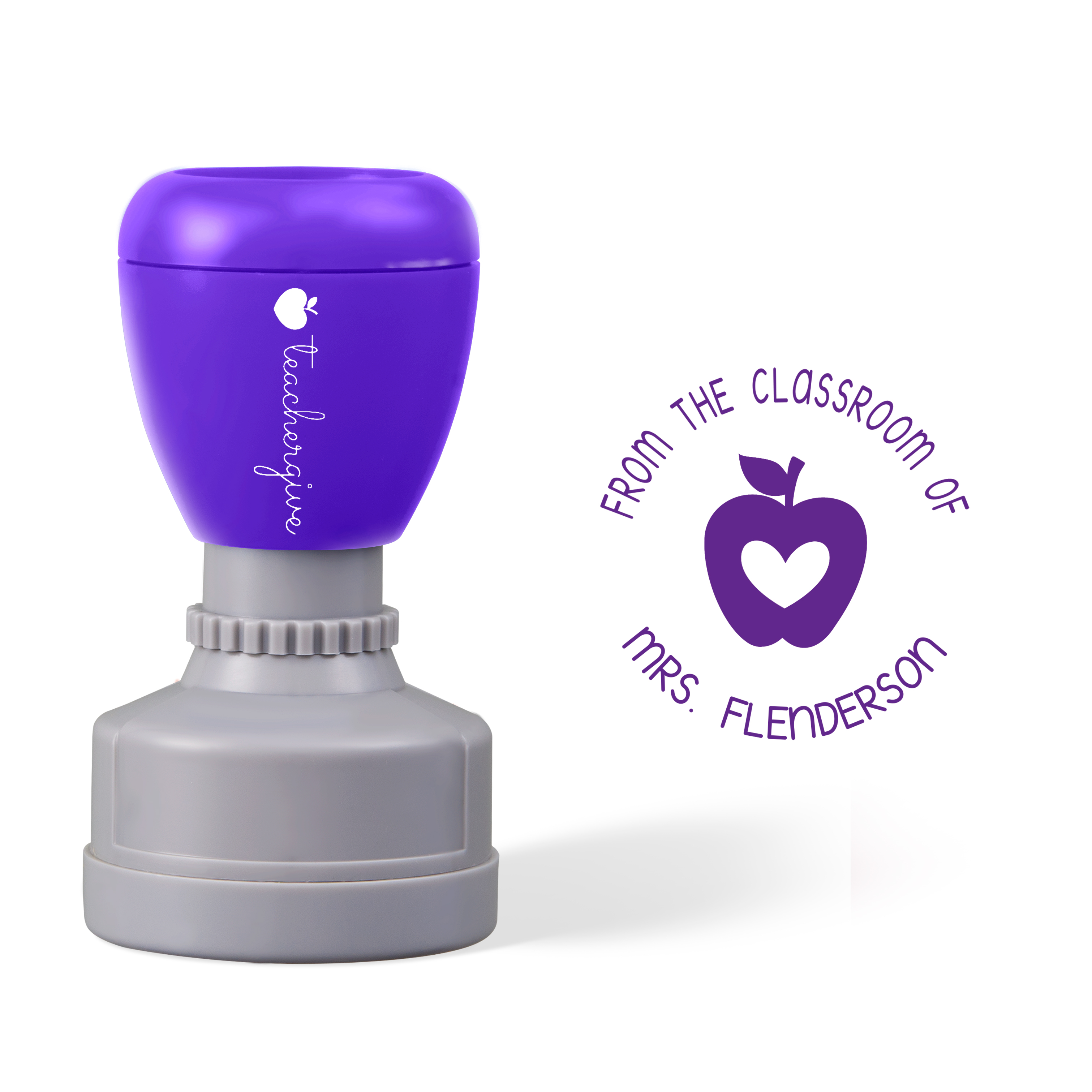 Personalized Name From The Classroom Of Teacher Stamp