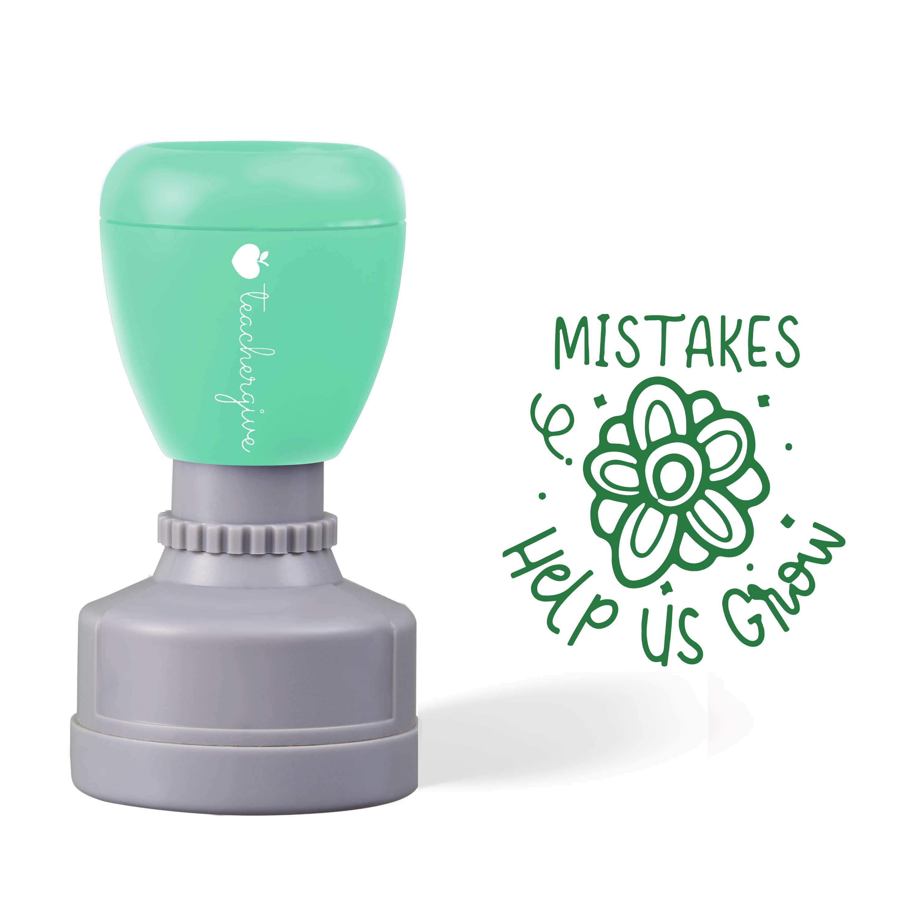Mistakes Help Us Grow Stamp