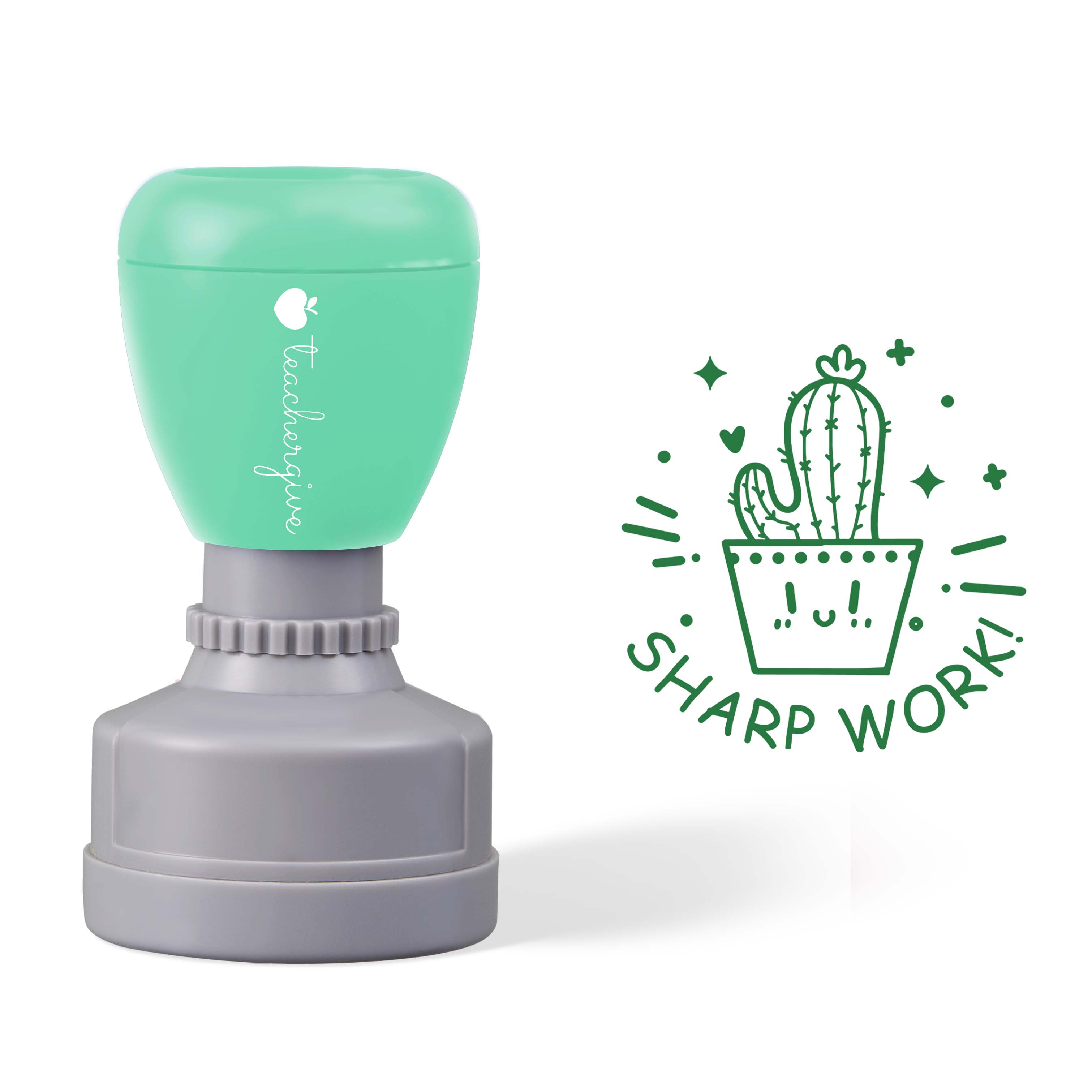 SHARP WORK Cactus Stamp