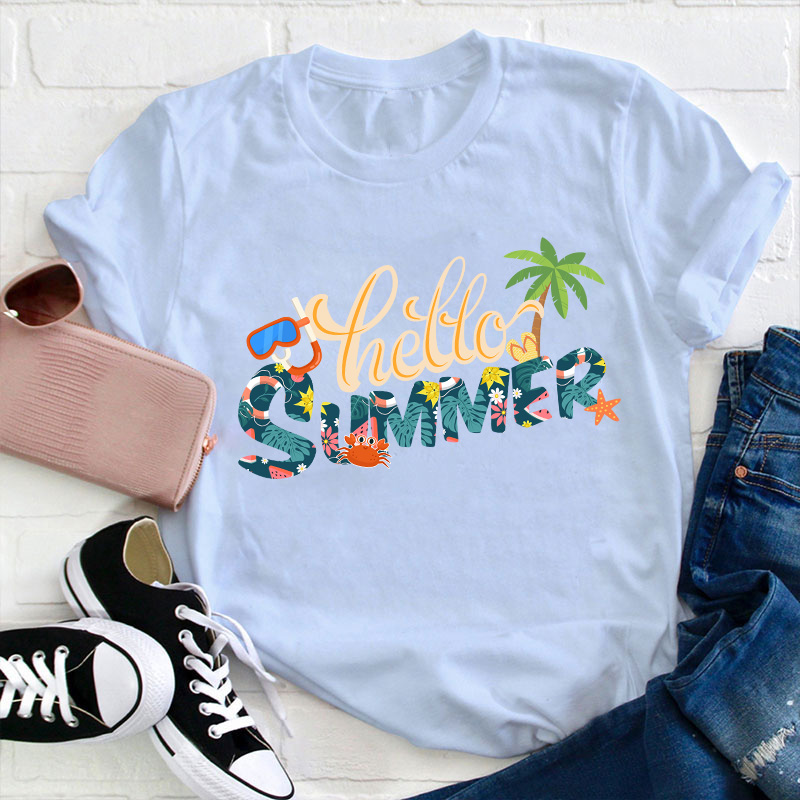 Hello Summer Teacher T-Shirt