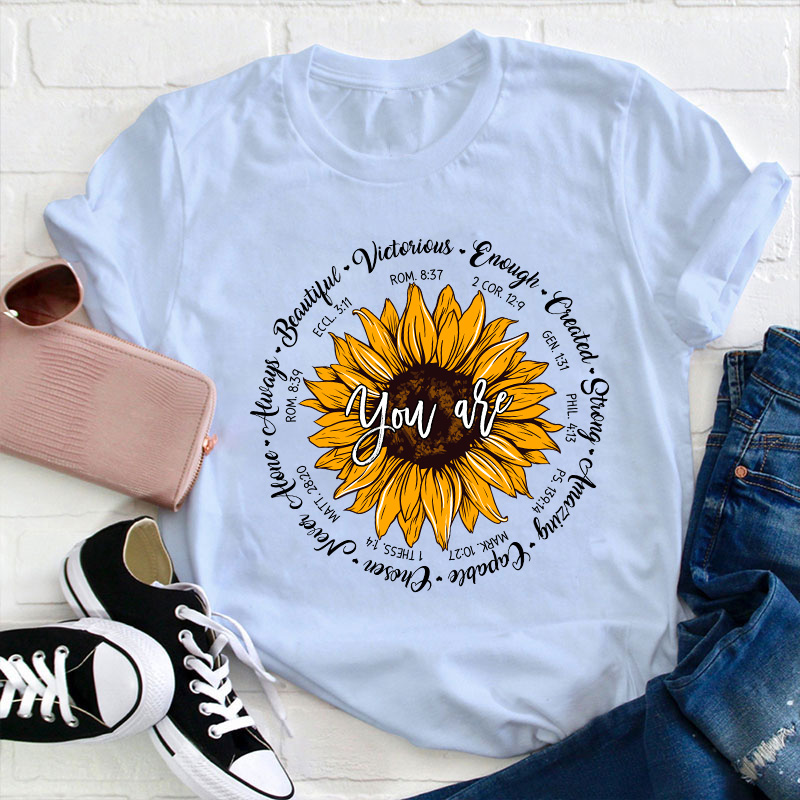 You Are Kind Beautiful Teacher T-Shirt