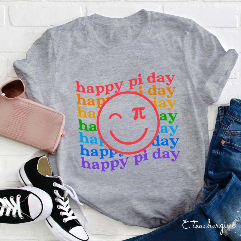 Happy Pi Day Teacher T-Shirt