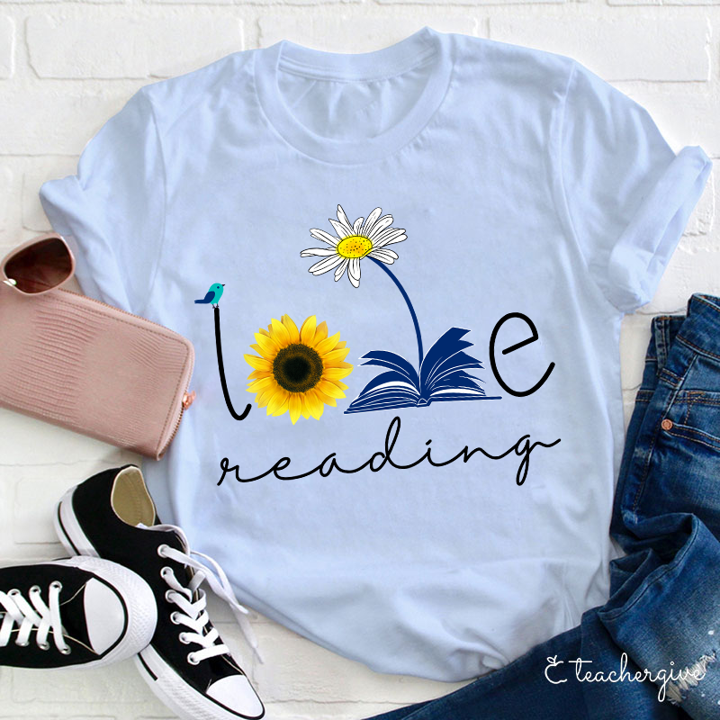 I Love Reading Teacher T-Shirt