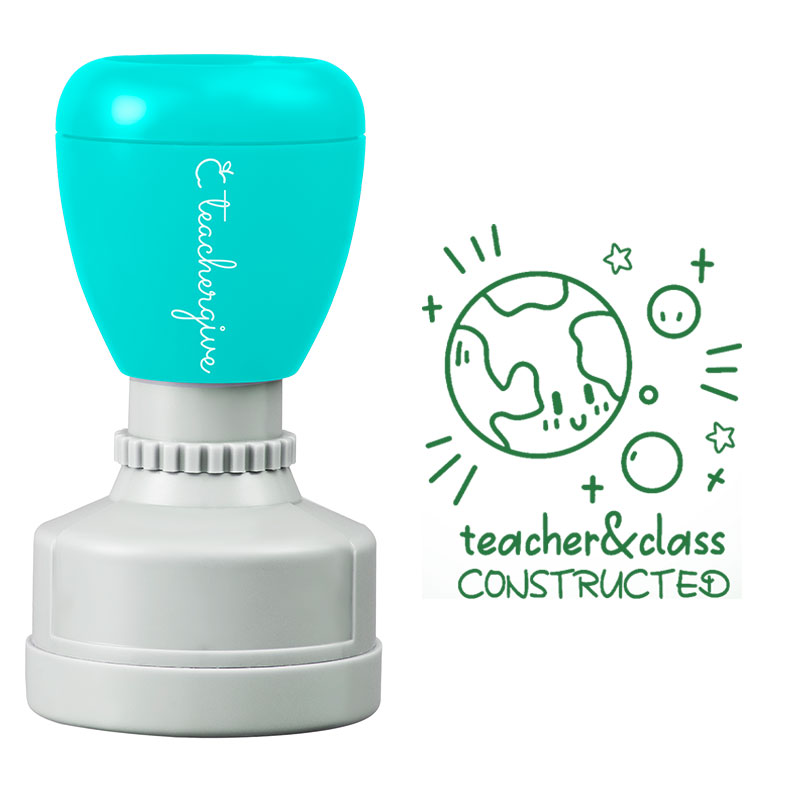 Teacher and Class Constructed Stamp