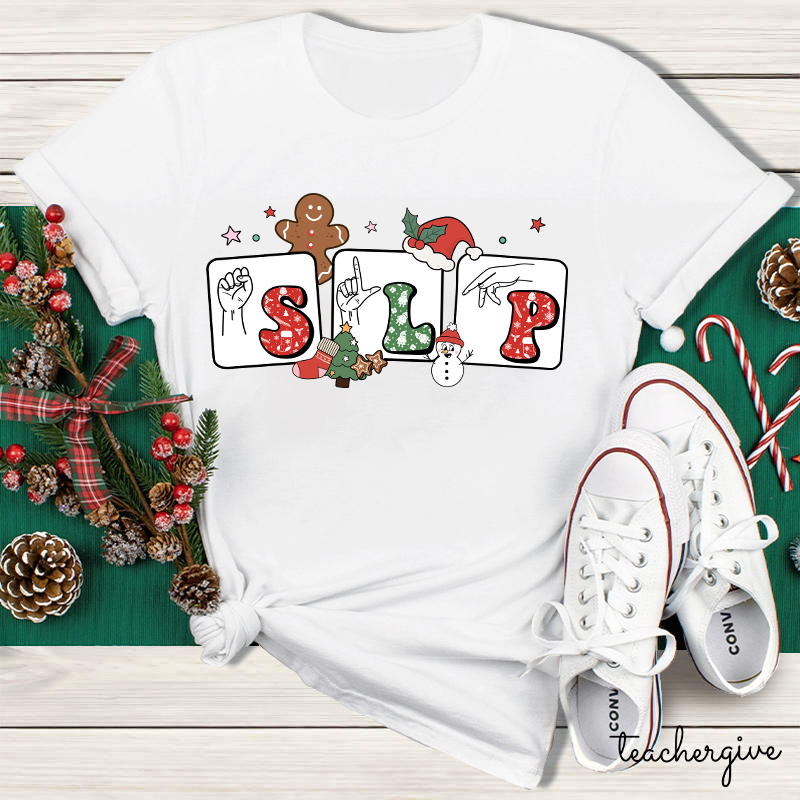 Merry Christmas To You SLP Teacher T-shirt