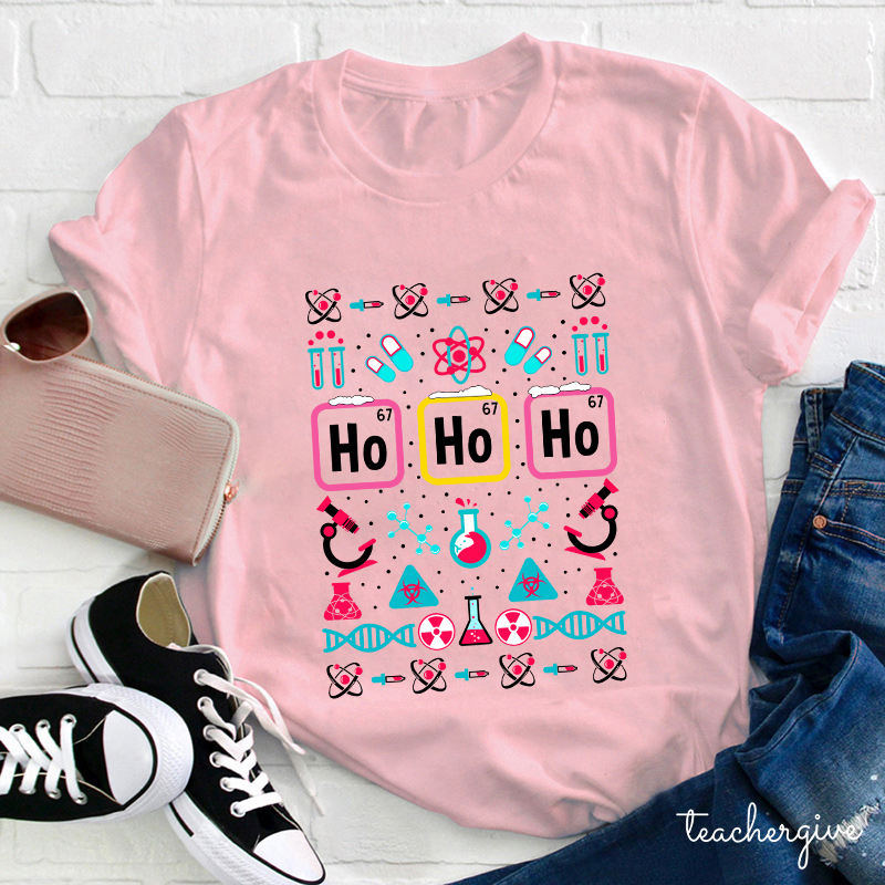 Ho Ho Ho Amazing Chemistry Teacher T-Shirt