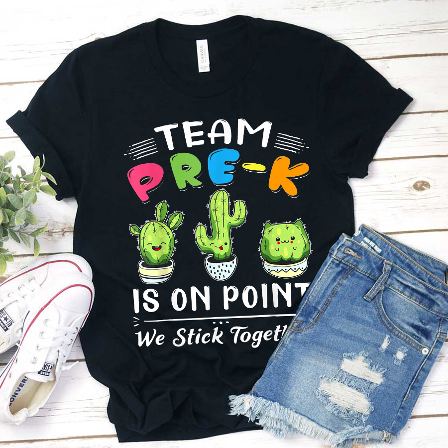 Team Pre-k Is On Point T-Shirt