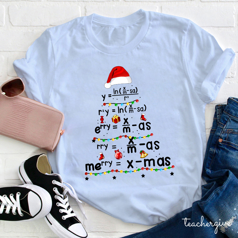 Merry Xmas Teacher T-Shirt