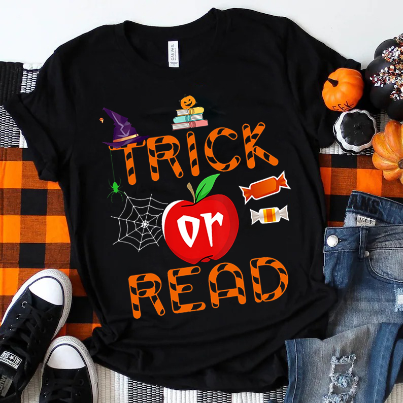 Witch Trick Or Read T-Shirt