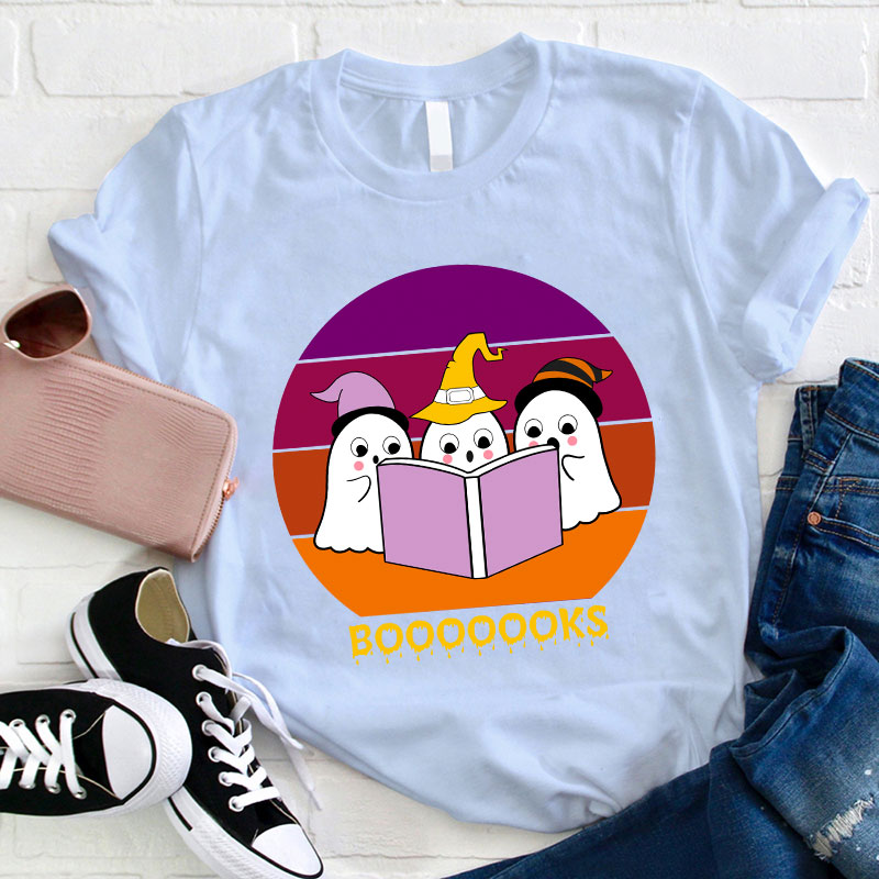 The Little Ghost Reading Booooooks T-Shirt