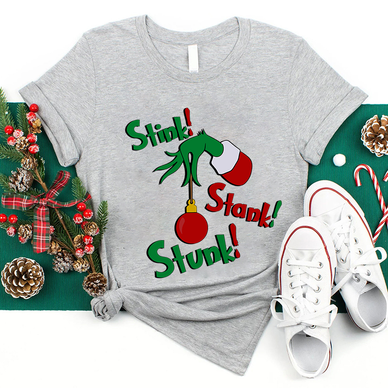 Stink Stank Stunk Teacher T-Shirt