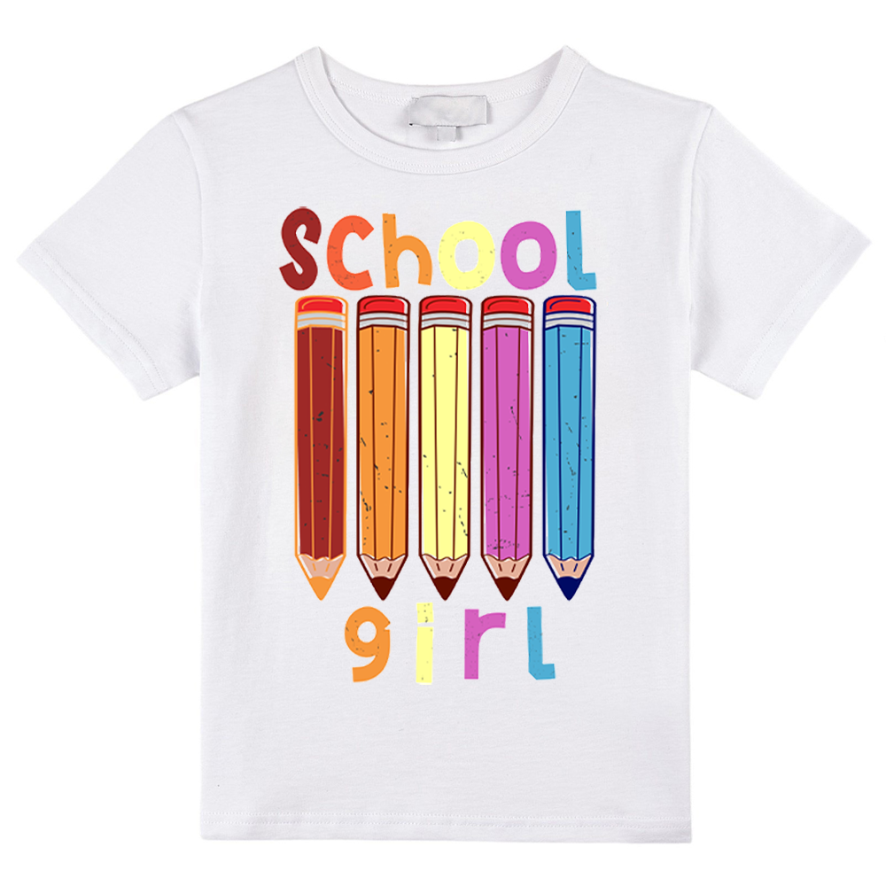 School Girl  Kids T-Shirt