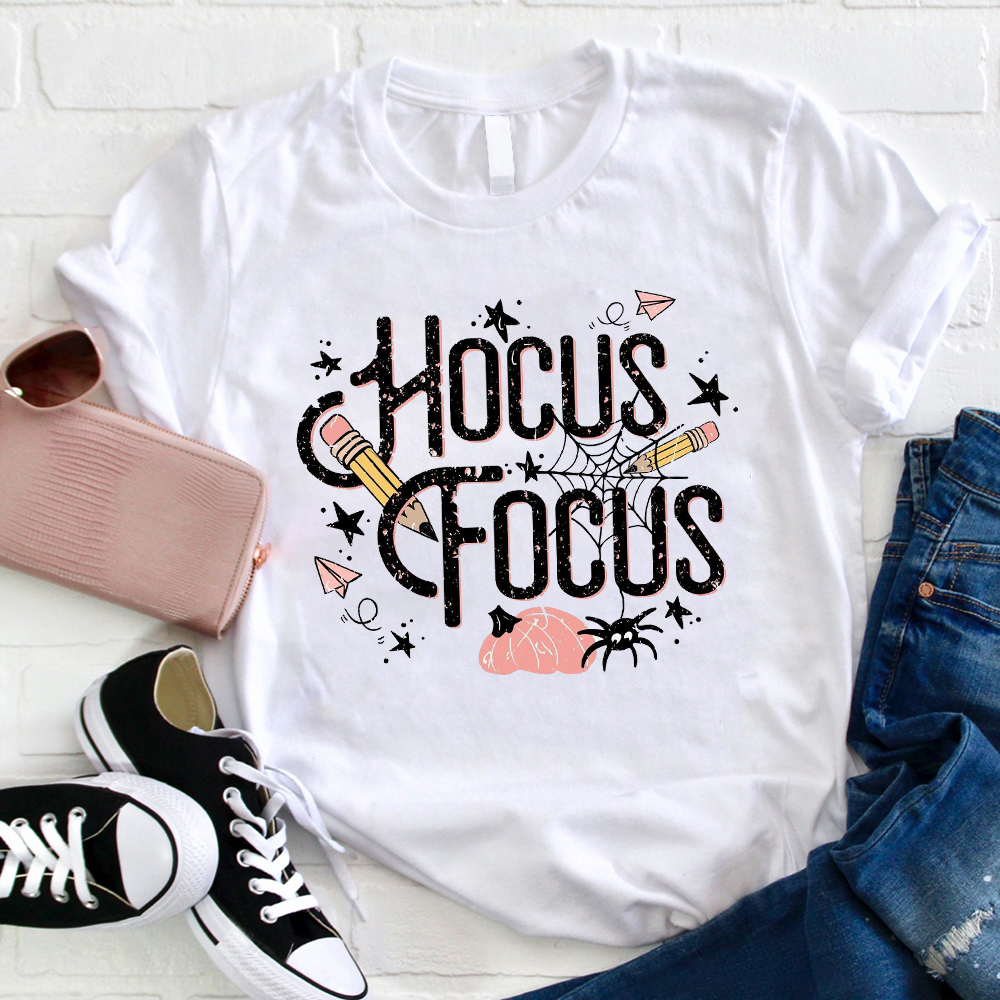 Fashion Hocus Focus Halloween T-Shirt