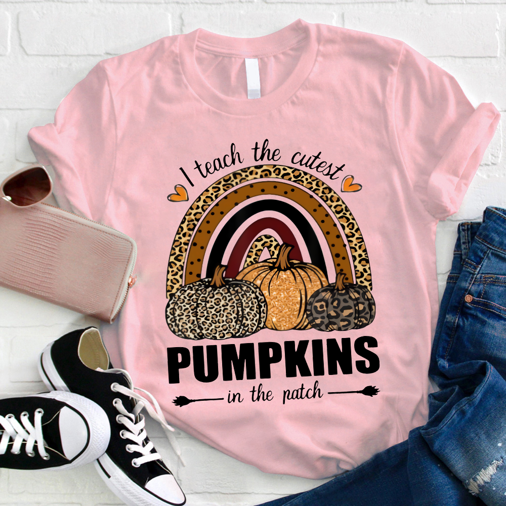 Leopard Pumpkins In The Patch T-Shirt