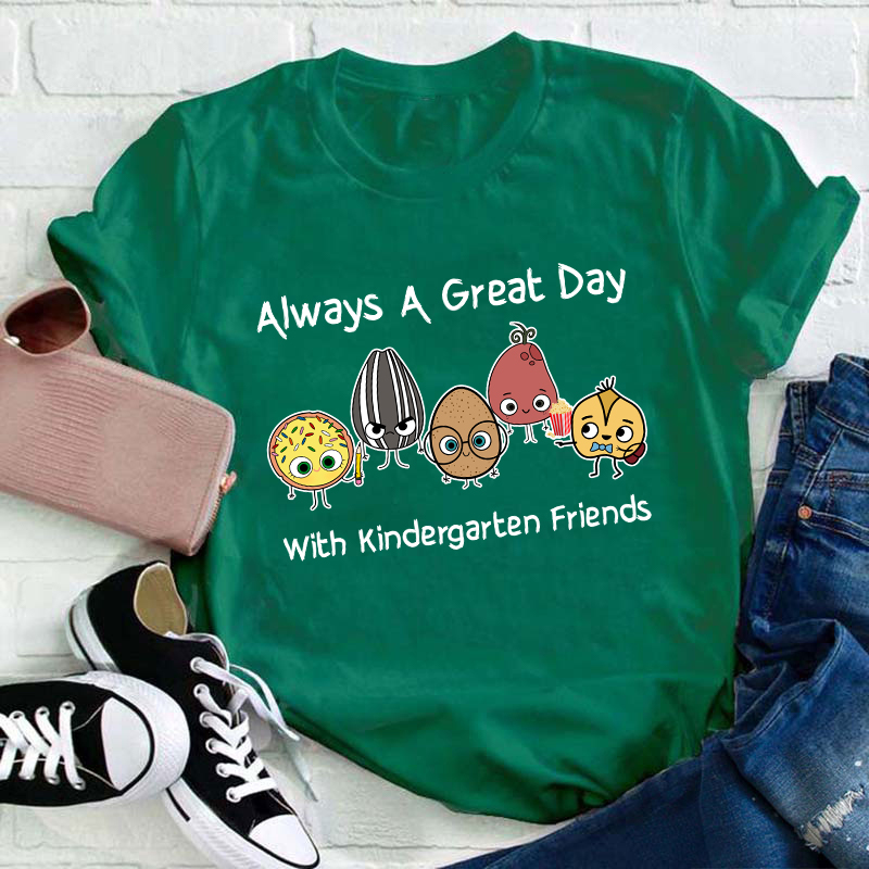 Personalized Always A Great Day Teacher T-Shirt