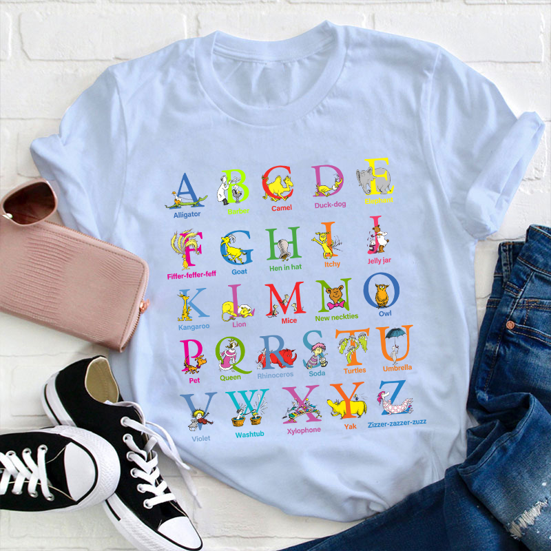 Amazing Alphabet Teacher T-Shirt