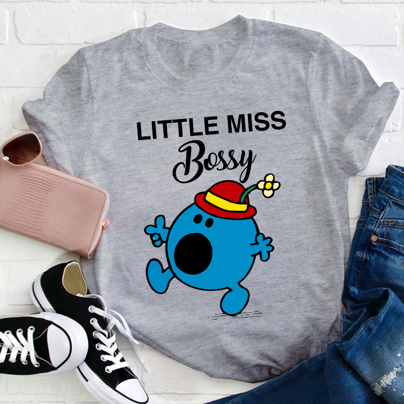 Little Miss Bossy Teacher T-Shirt