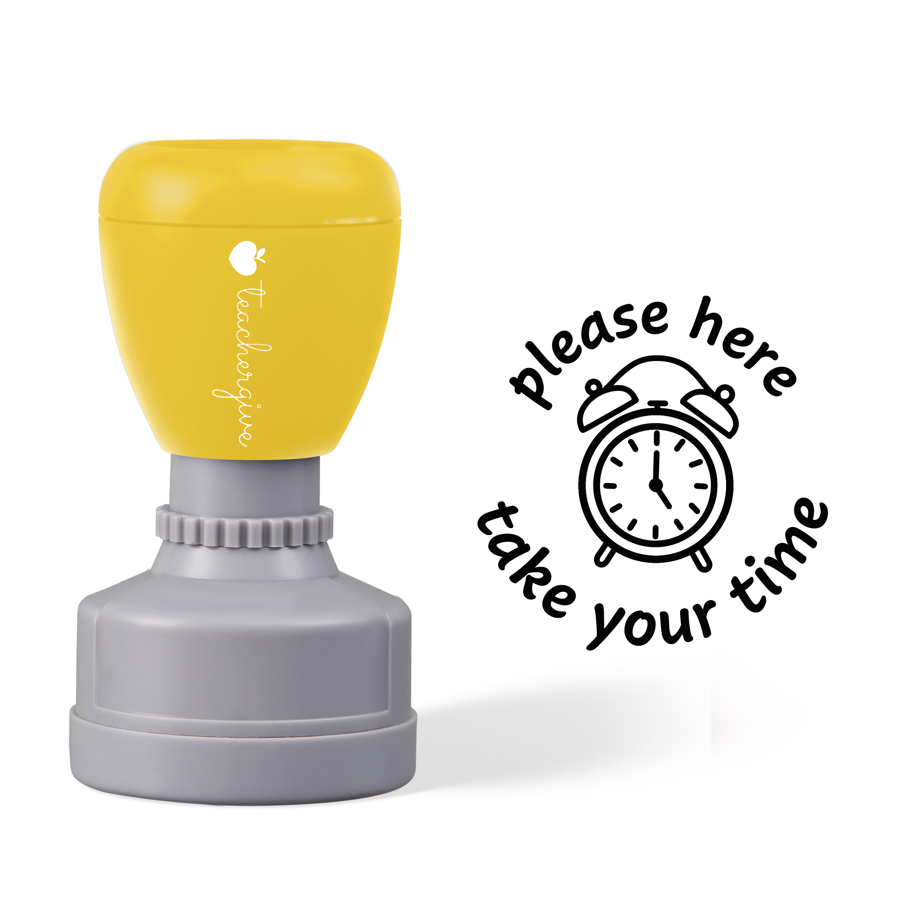 Personalized Take Your Time Stamp