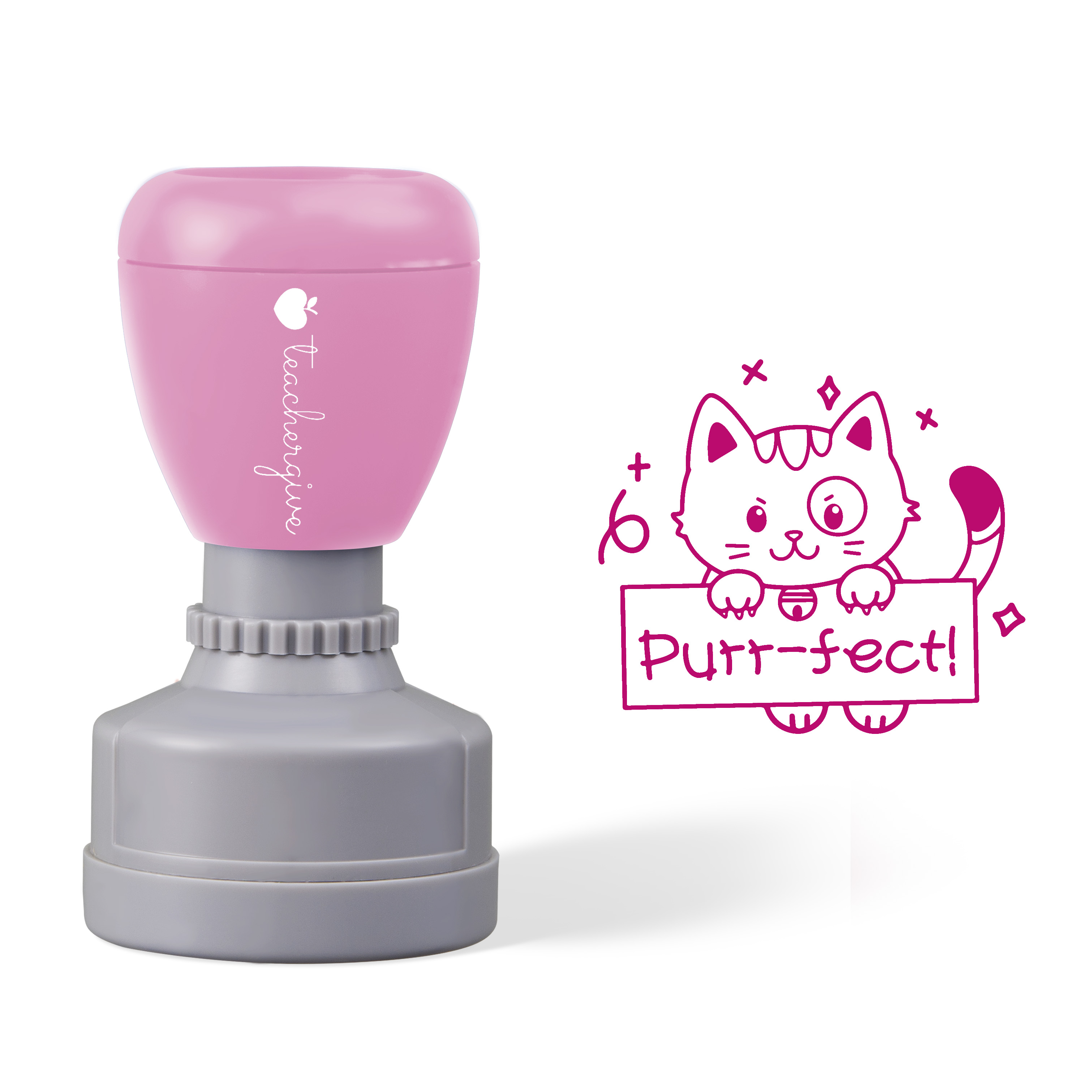 Purr-fect Cat Stamp