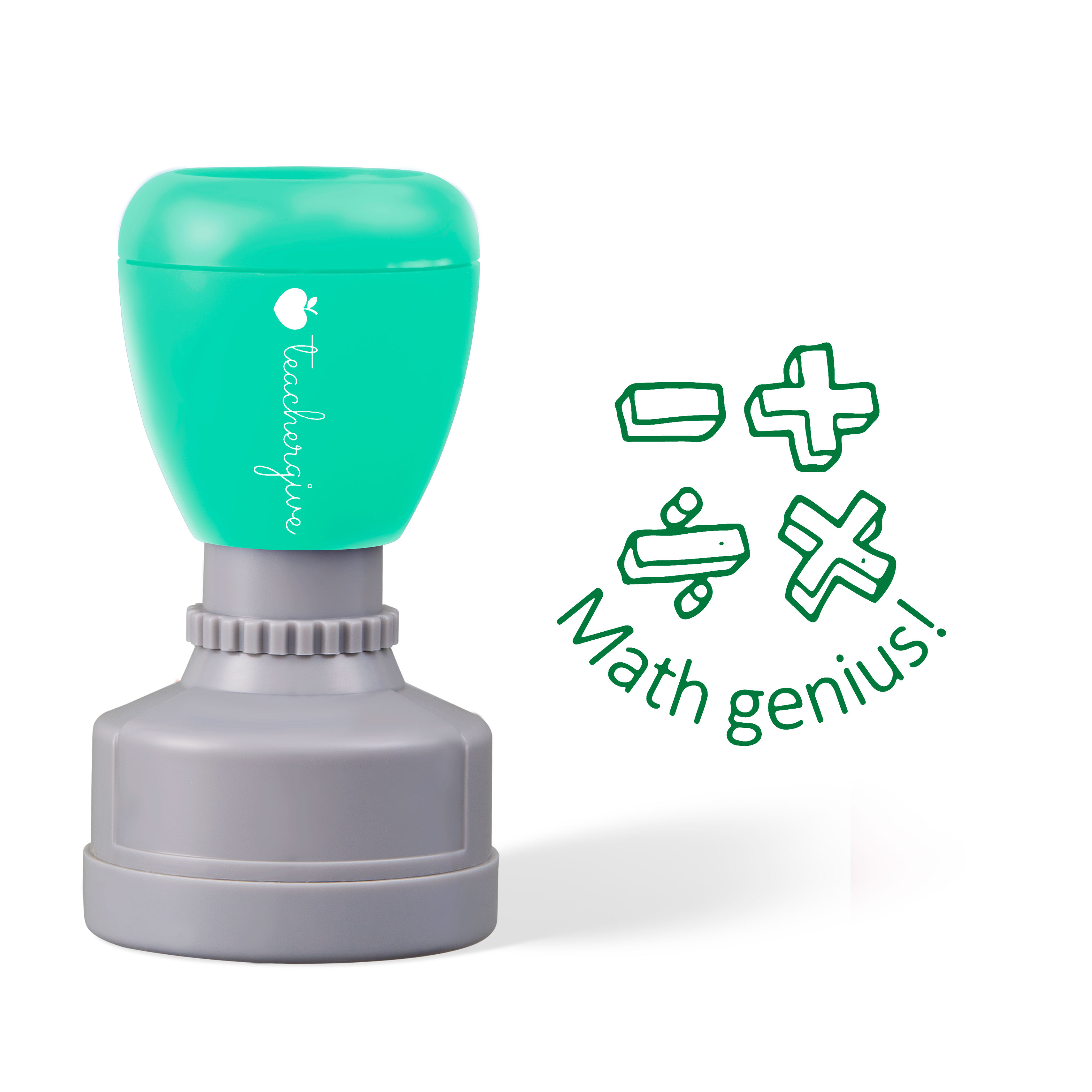Math Genius Stamp