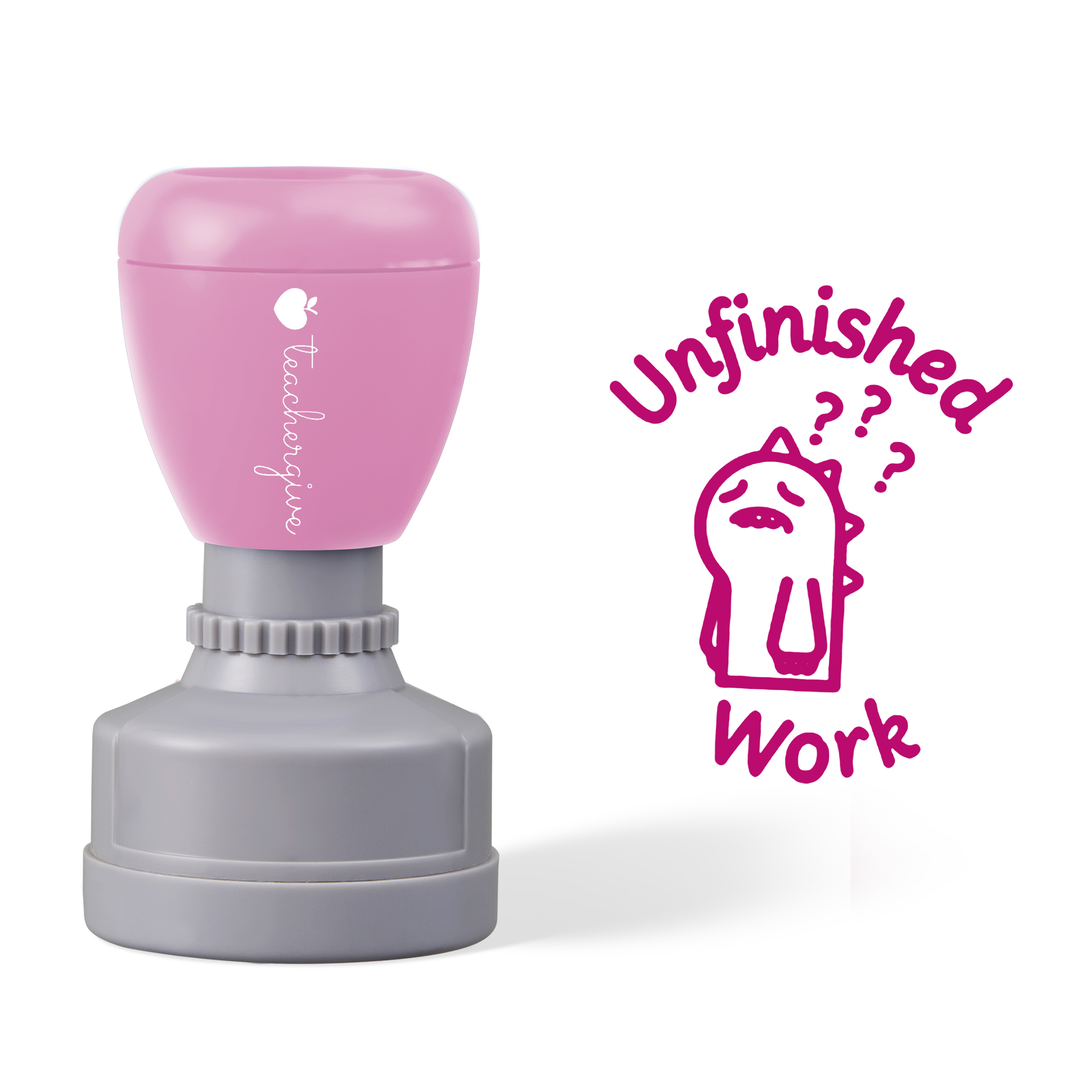 Unfinished Work Stamp