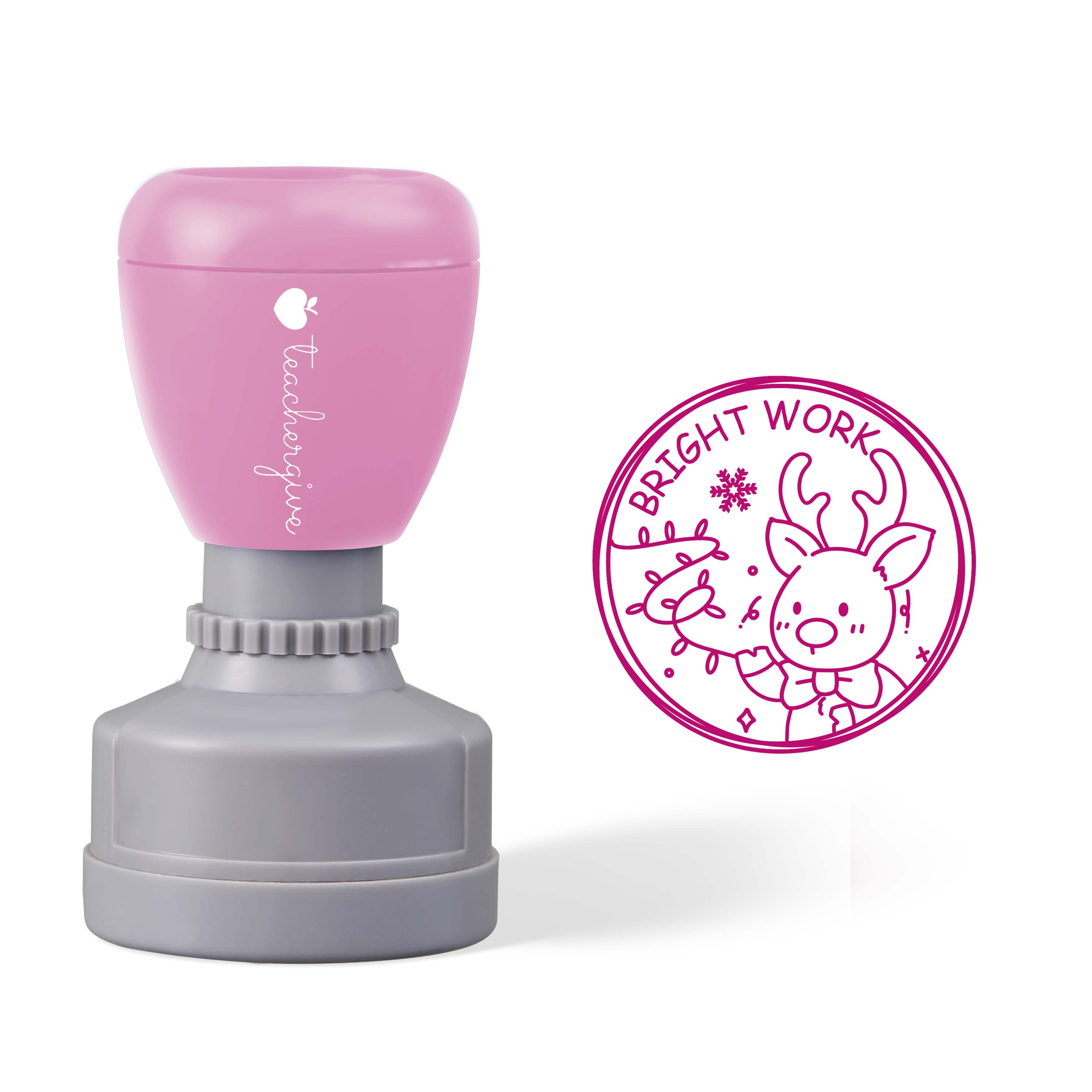 Bright Work Teacher Stamp