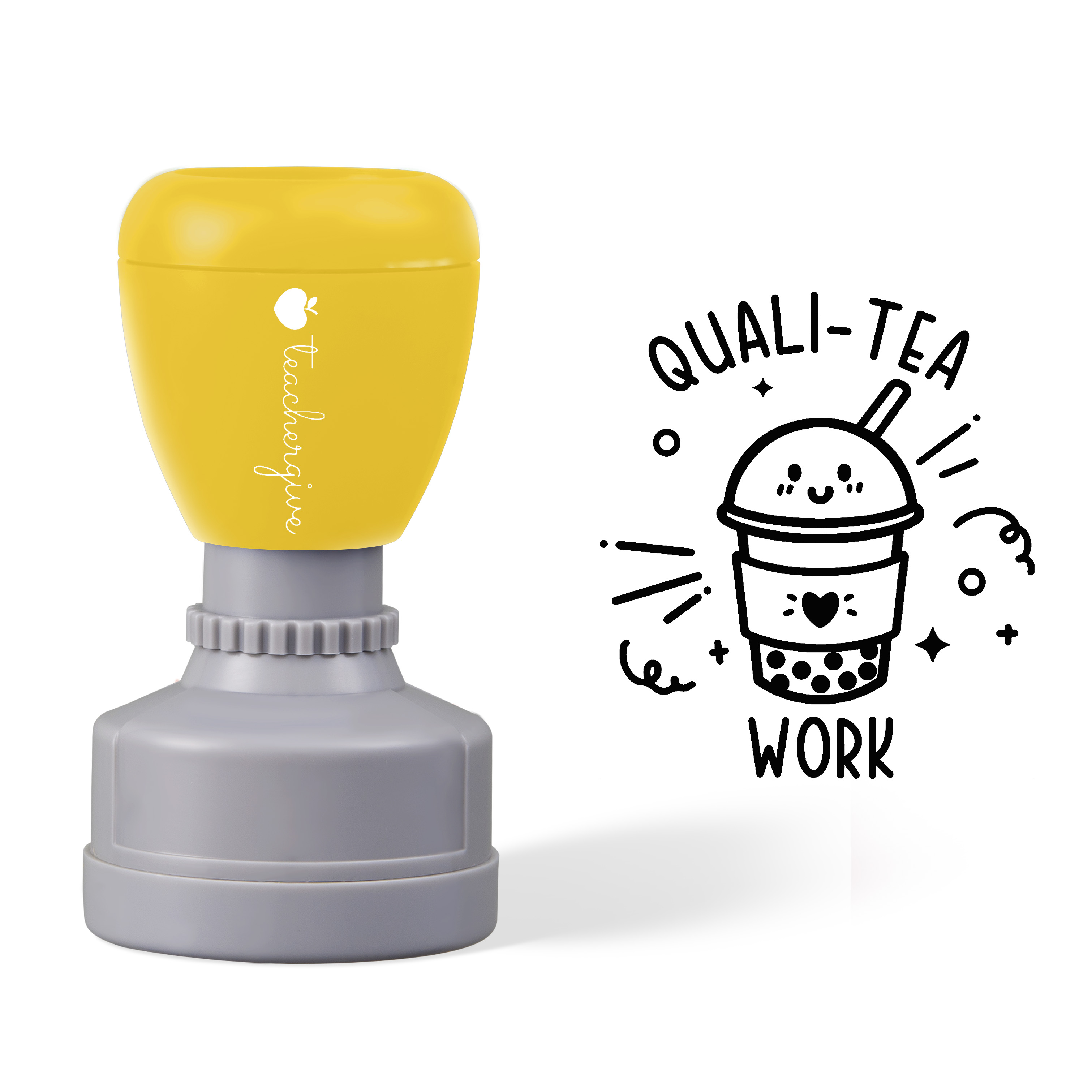 Quali-tea Work Stamp