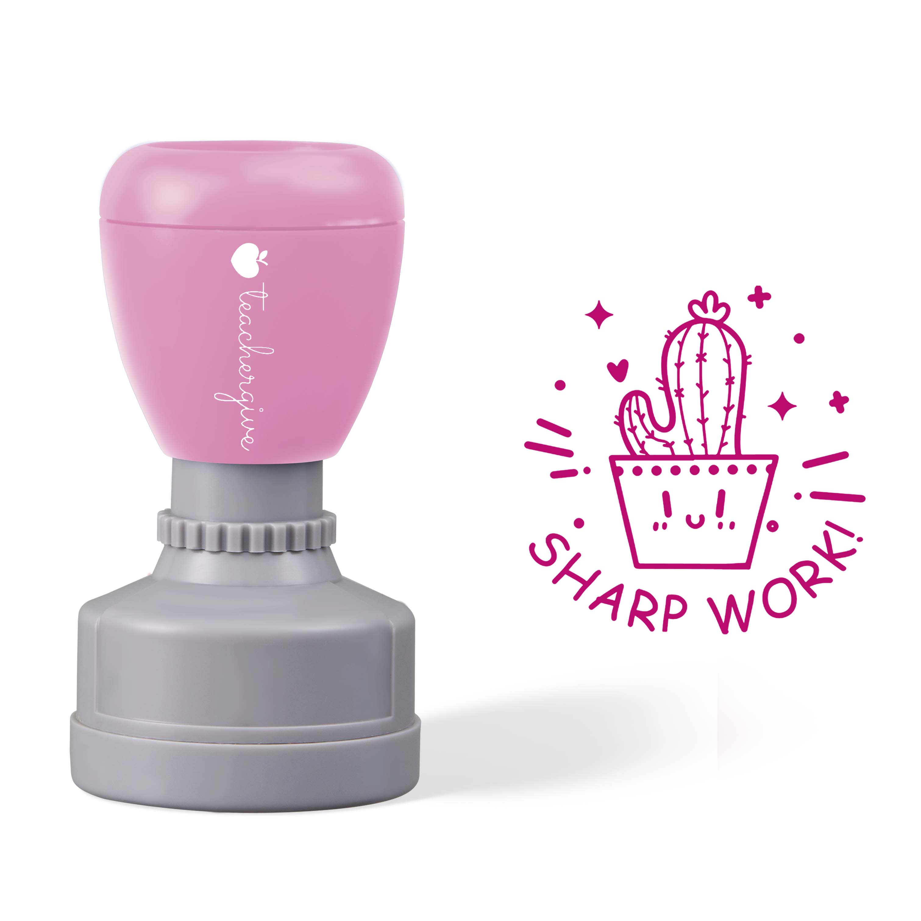 SHARP WORK Cactus Stamp