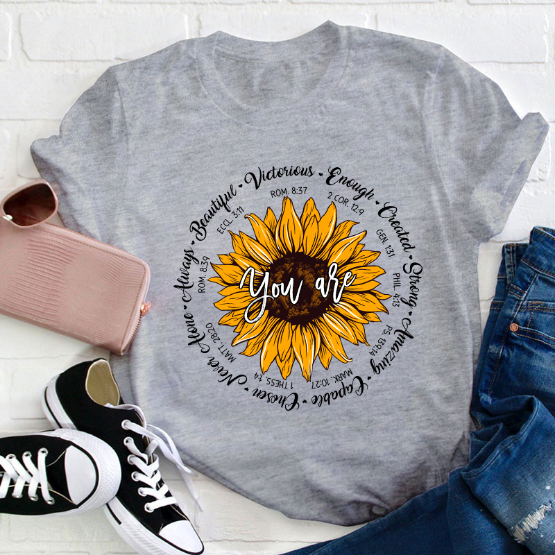 You Are Kind Beautiful Teacher T-Shirt