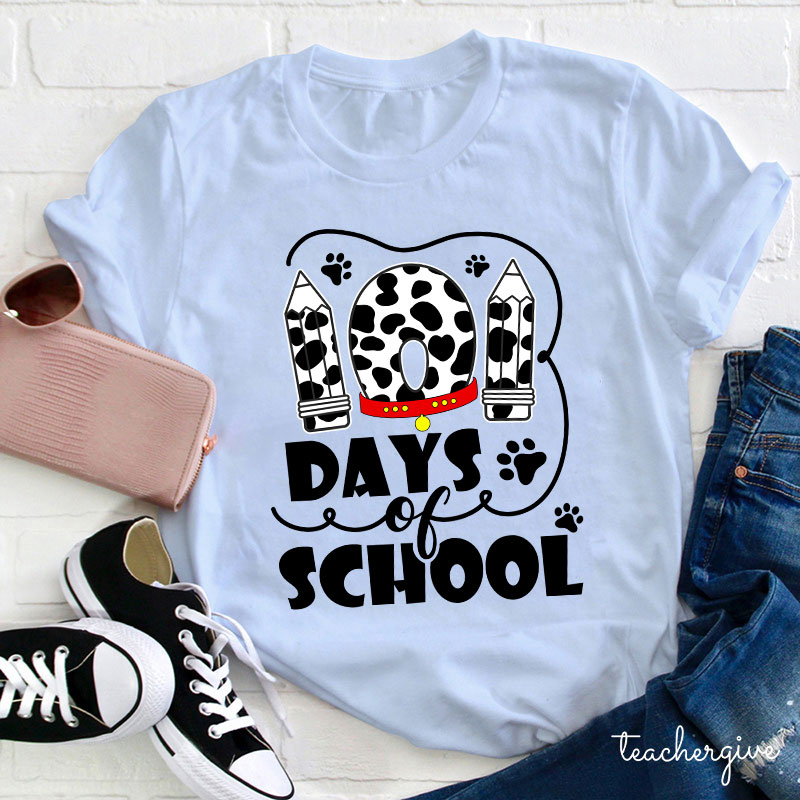 101 Days Of School Teacher T-Shirt