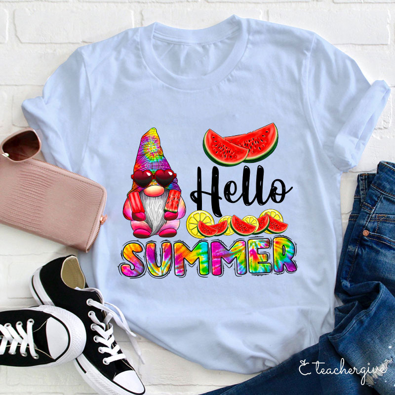 Hello Summer Cute Little Image T-Shirt